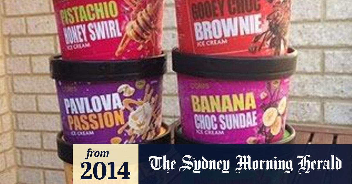 Coles' new boundarypushing icecream flavours, ranked and reviewed